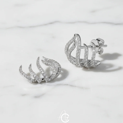 Bling Stud Earring