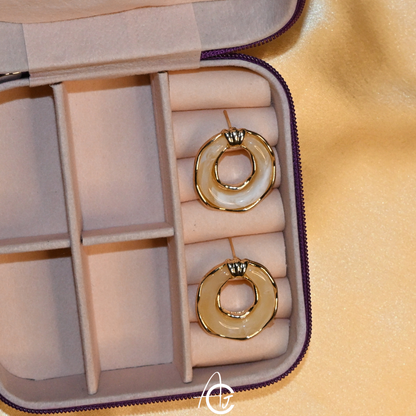 Semi Precious Stone Earrings