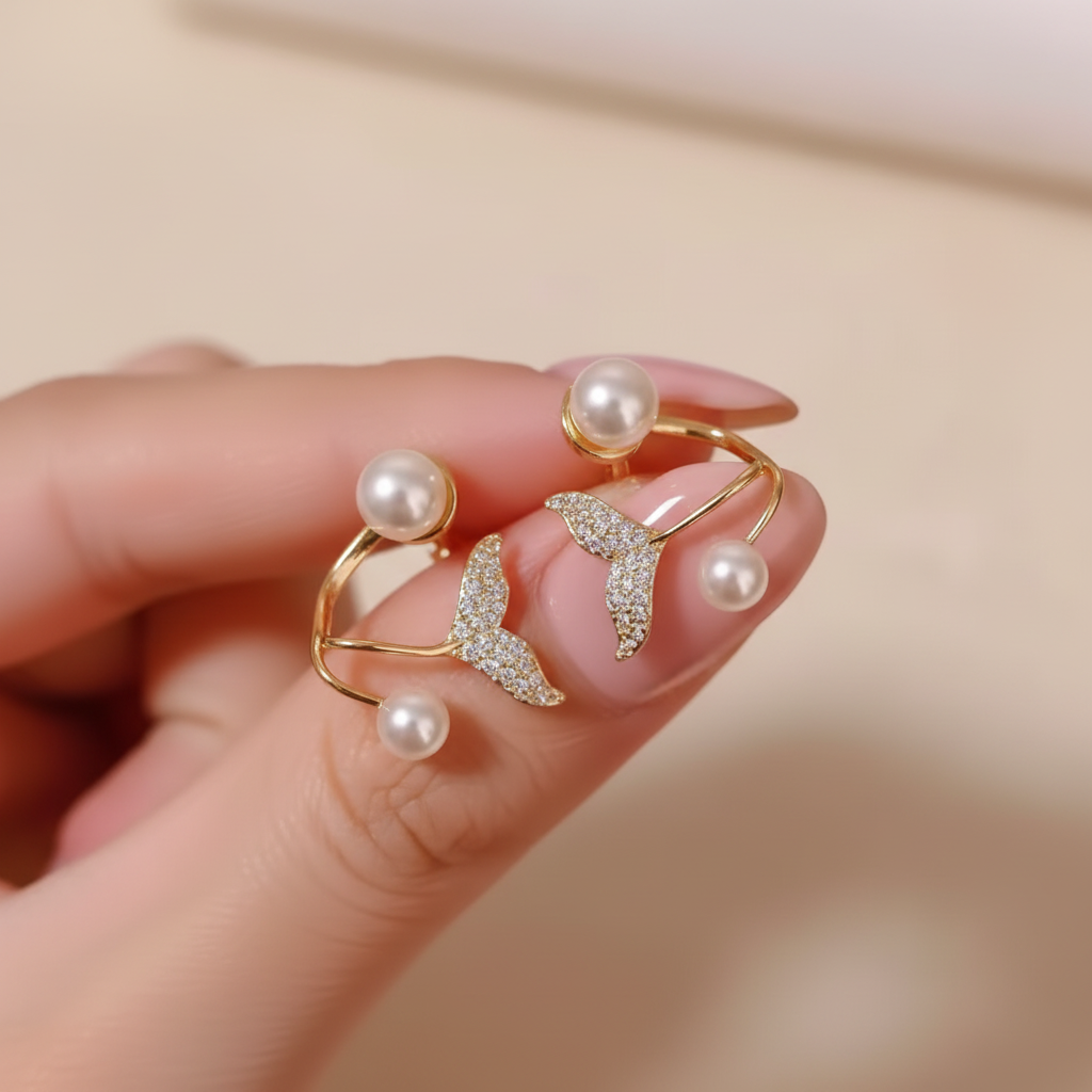 Butterfly Bling Earrings