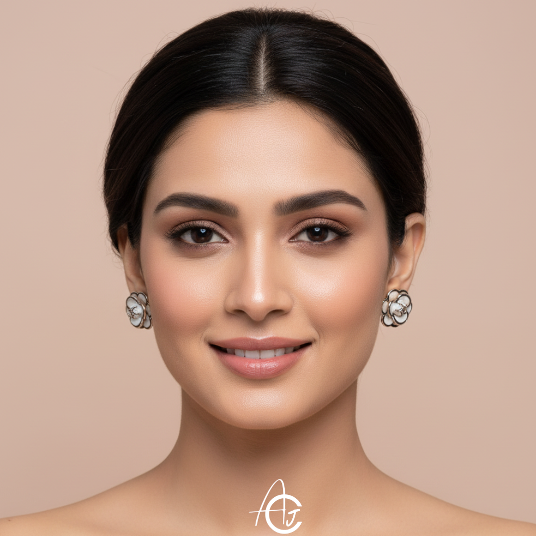 Flower Bling Earrings