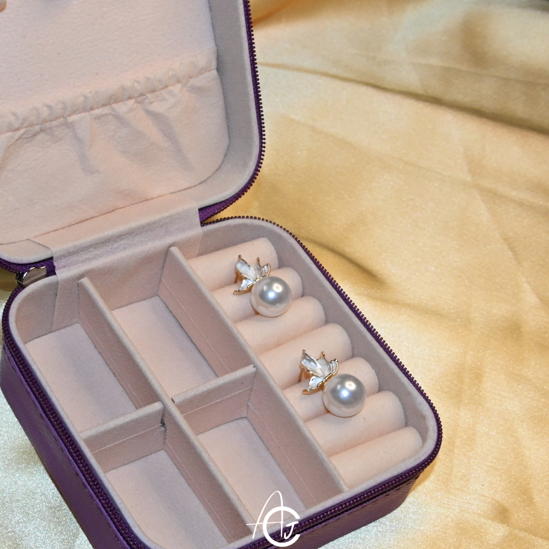 Butterfly Pearl Earrings