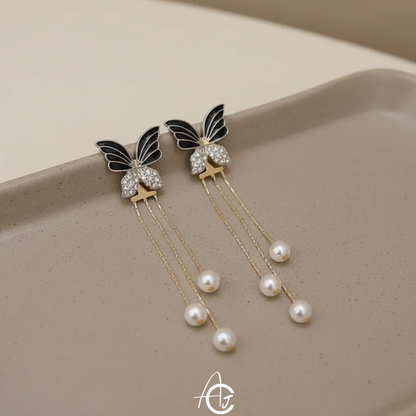 Butterfly Chain Earrings