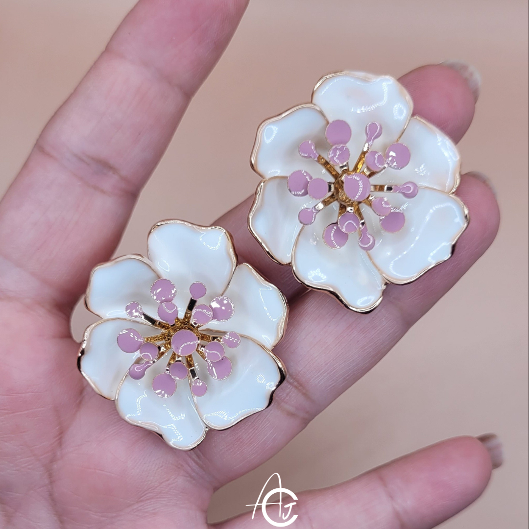 Flower Bling Earrings
