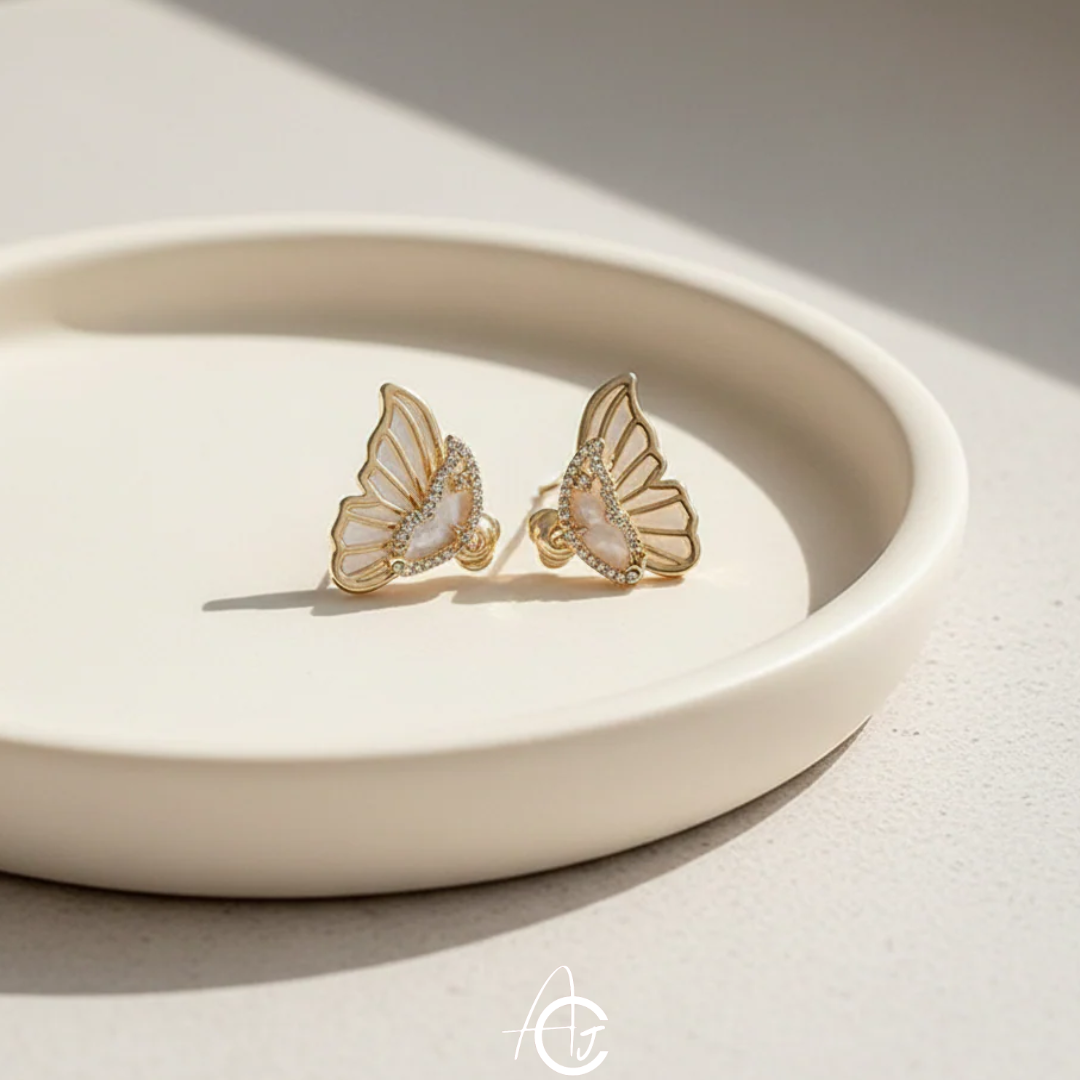 Shiney Butterfly Earrings