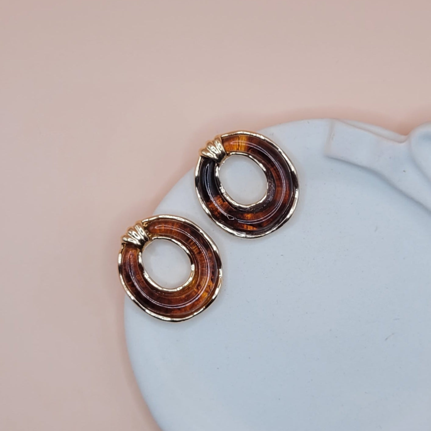 Semi Precious Stone Earrings