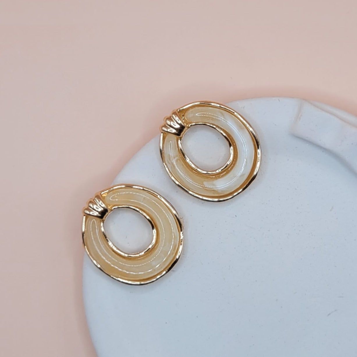 Semi Precious Stone Earrings