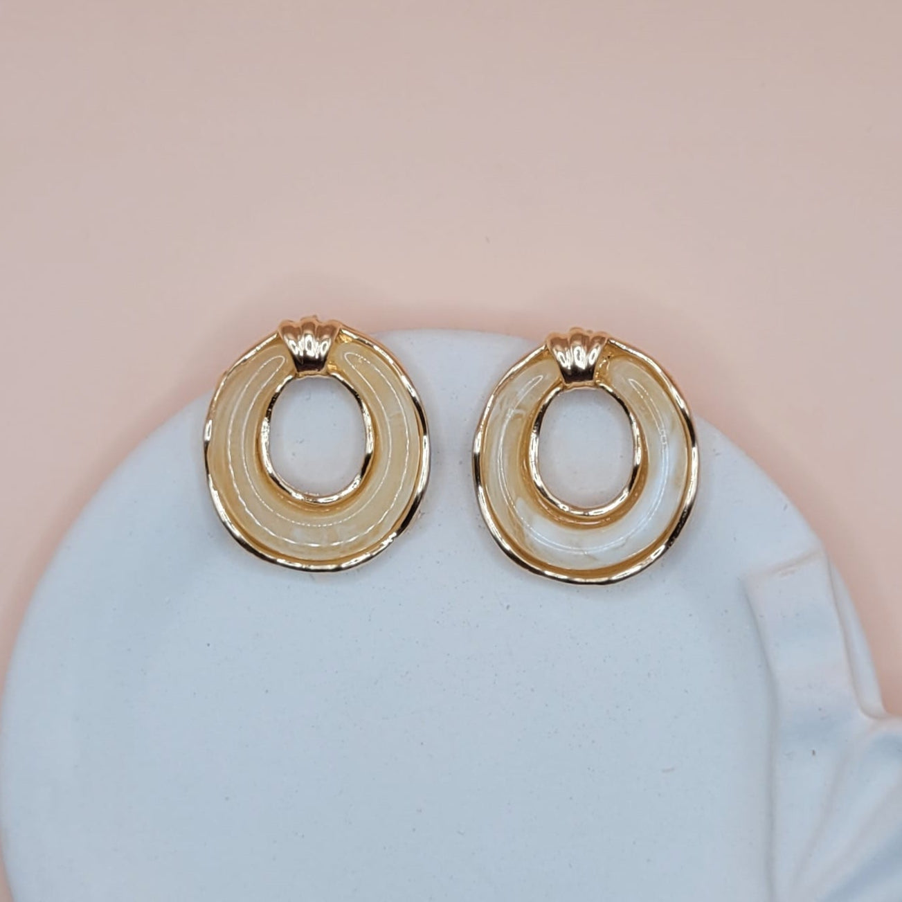 Semi Precious Stone Earrings