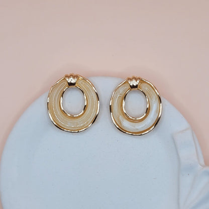 Semi Precious Stone Earrings