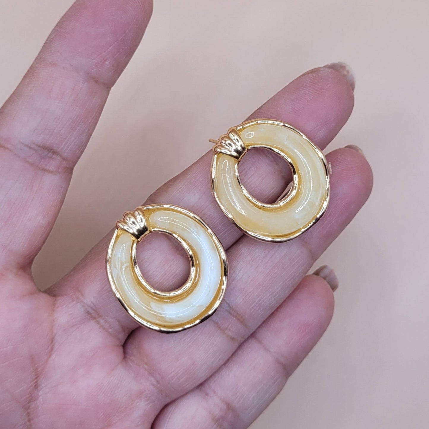 Semi Precious Stone Earrings