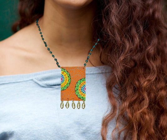 Malay Necklace, Handpainted : Handmade