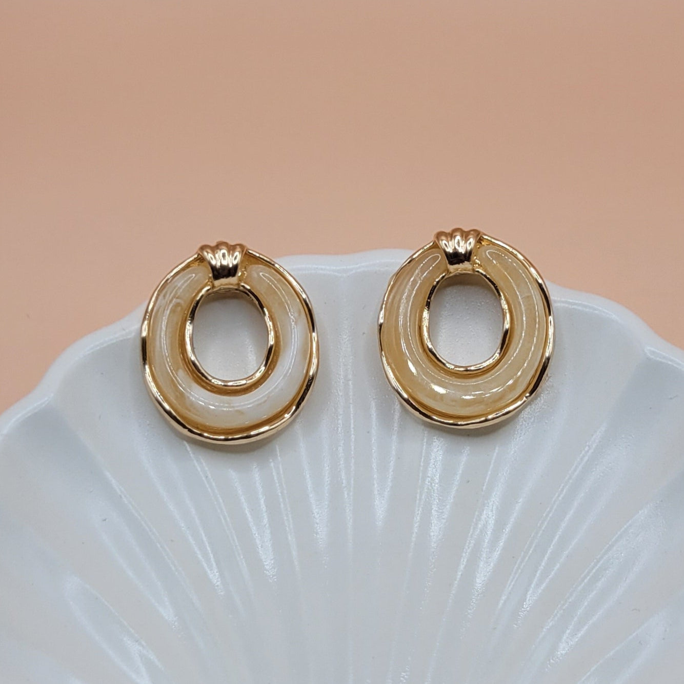 Semi Precious Stone Earrings