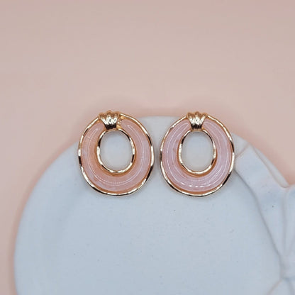 Semi Precious Stone Earrings