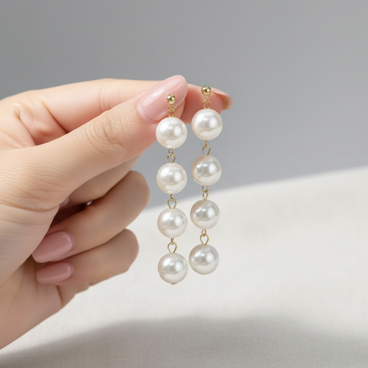 Pearl Dangle Earrings