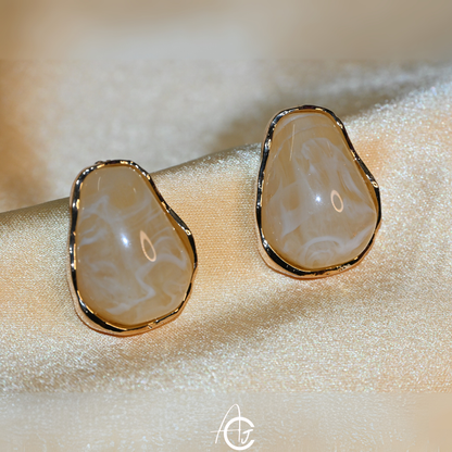 Semi Precious Stone Earrings