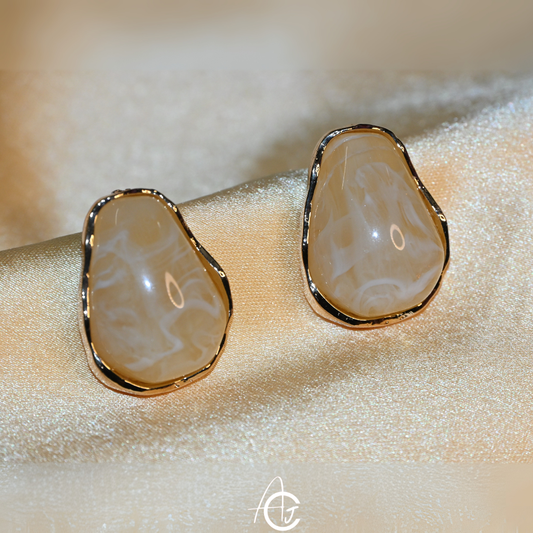 Semi Precious Stone Earrings