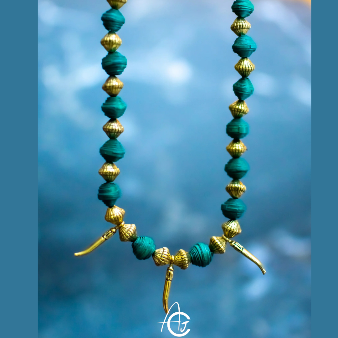 Beads Necklace Set : Handmade