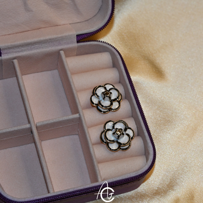 Flower Bling Earrings