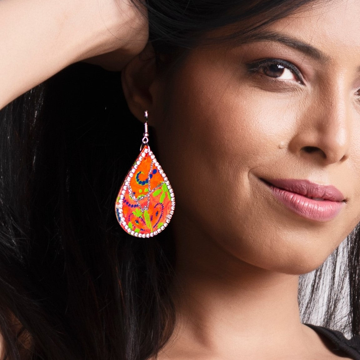 Priyanka Earrings : Handmade