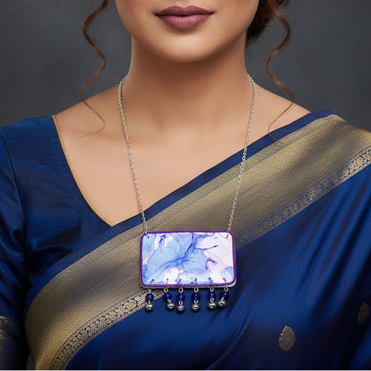 Fluid Necklace : Handmade