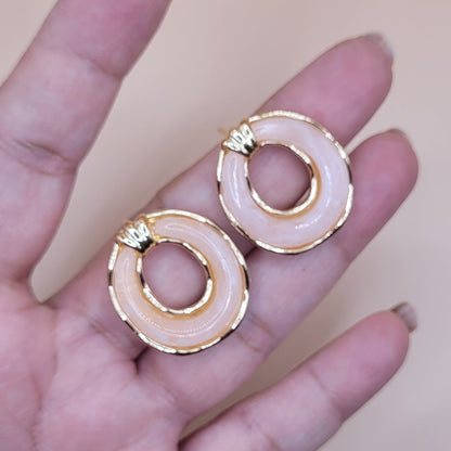 Semi Precious Stone Earrings