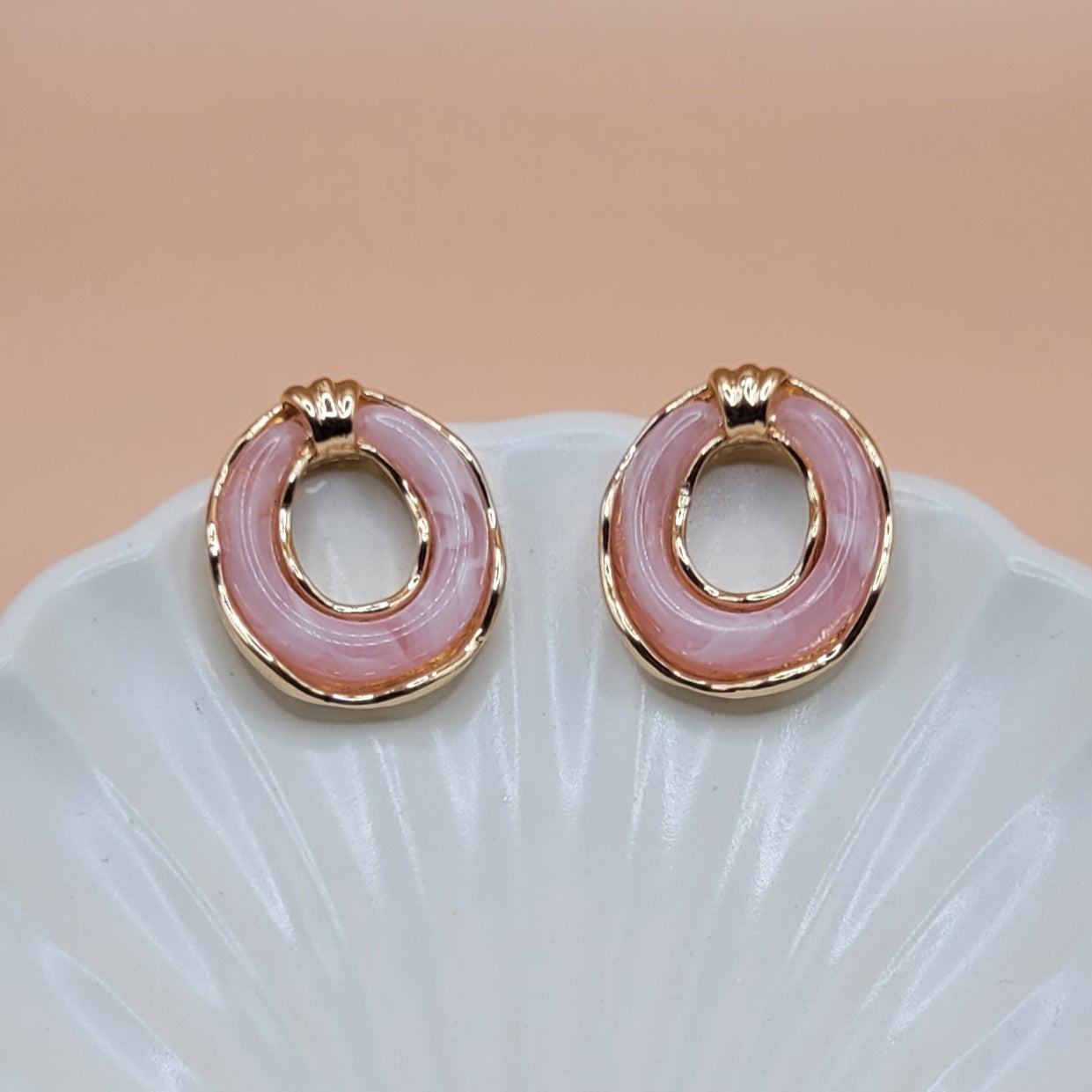 Semi Precious Stone Earrings