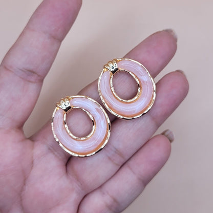 Semi Precious Stone Earrings