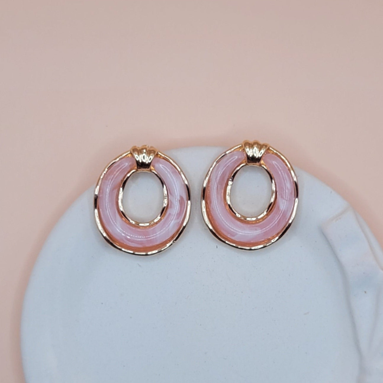 Semi Precious Stone Earrings