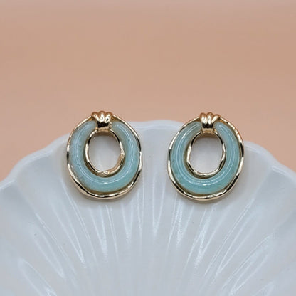 Semi Precious Stone Earrings