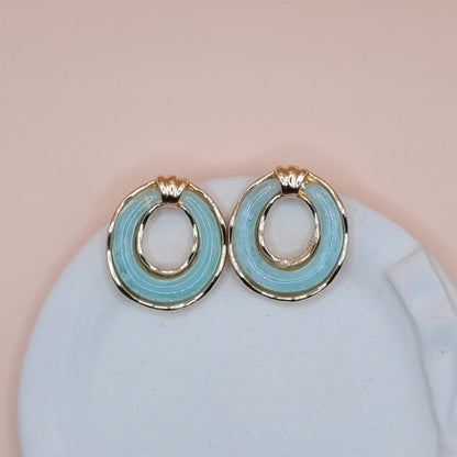 Semi Precious Stone Earrings