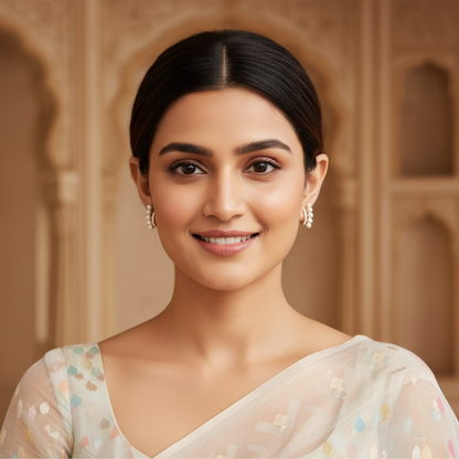 Pearl Bling Earrings