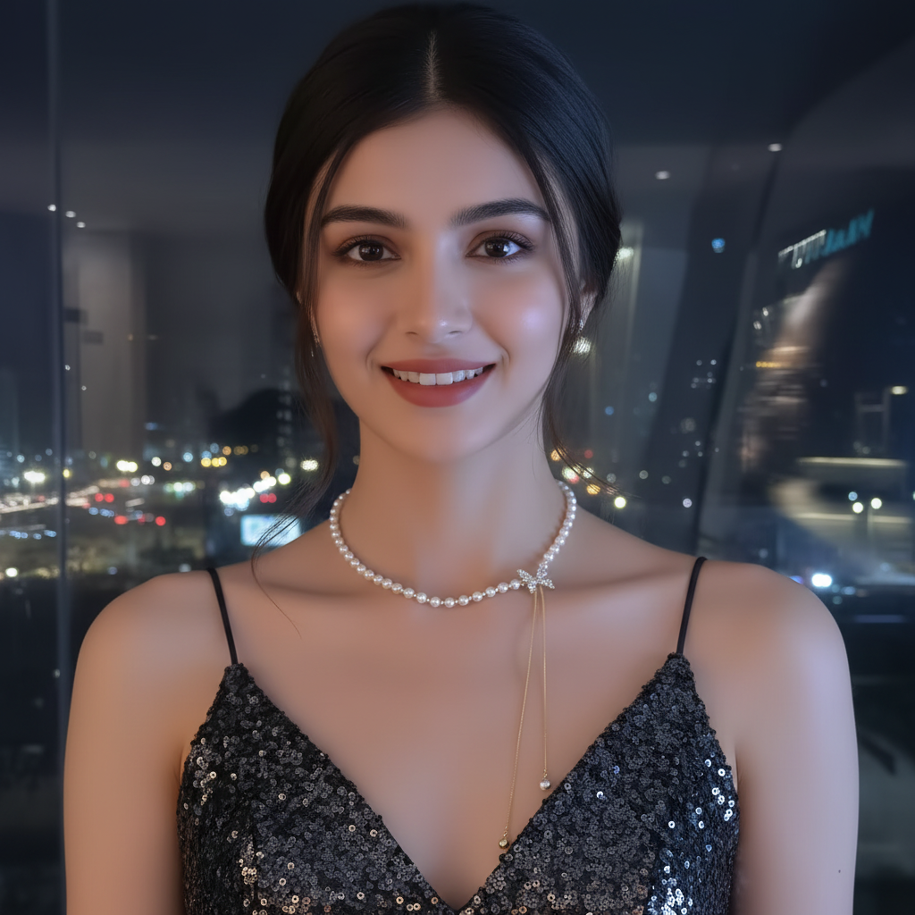 Pearls Butterfly Necklace