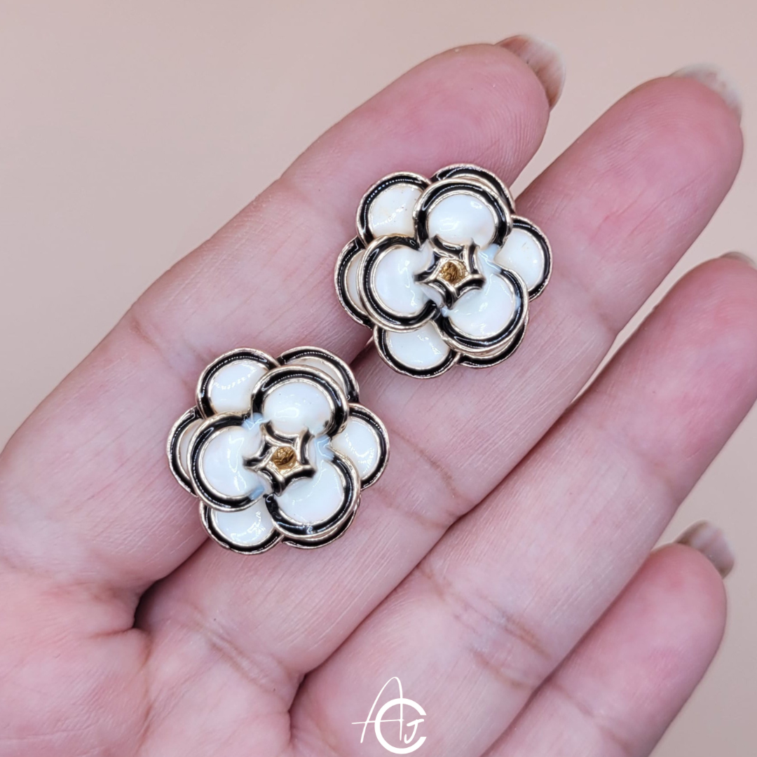 Flower Bling Earrings
