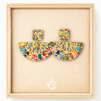 Beads Earrings : Handmade