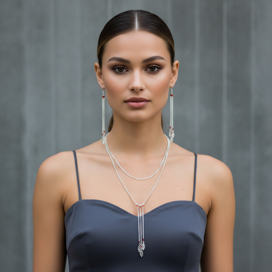 Chain Necklace set : Handmade