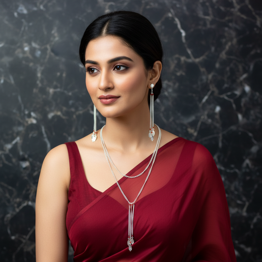 Chain Necklace set : Handmade