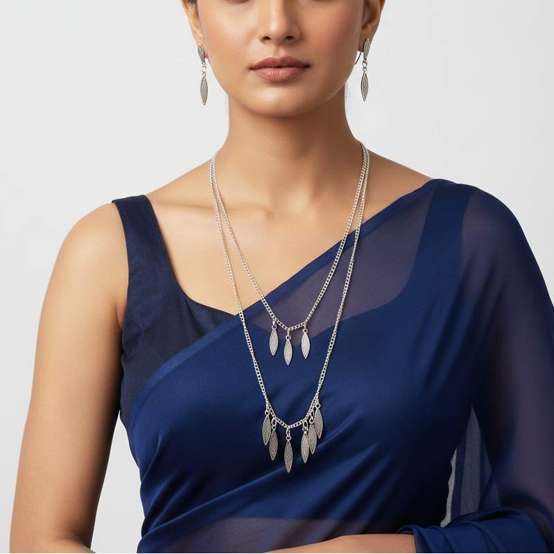 Chain Necklace Set : Handmade