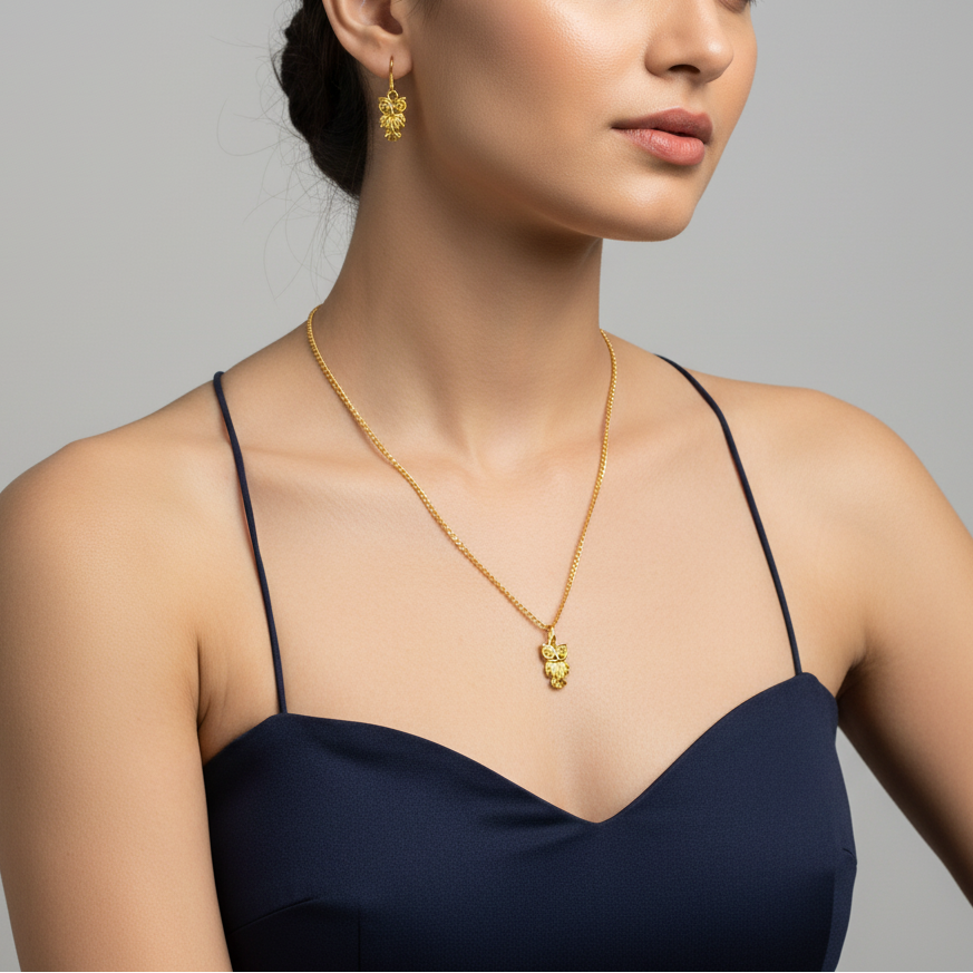 Chain Necklace set : Handmade