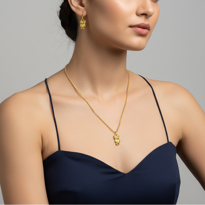 Chain Necklace set : Handmade