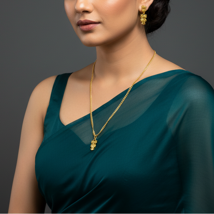 Chain Necklace set : Handmade