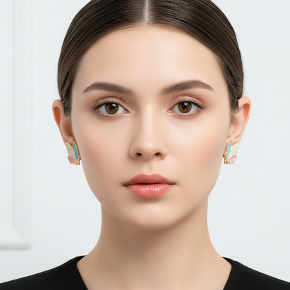 Butterfly Statement Earrings