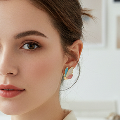 Butterfly Statement Earrings