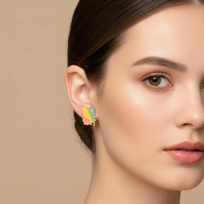 Butterfly Statement Earrings