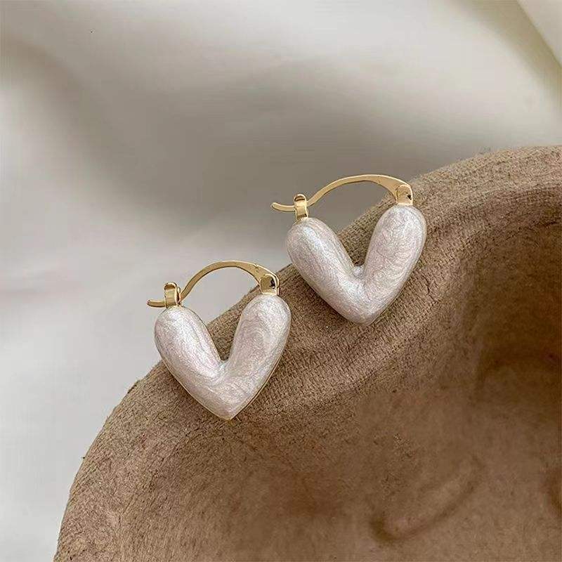 Bling Heart Earrings