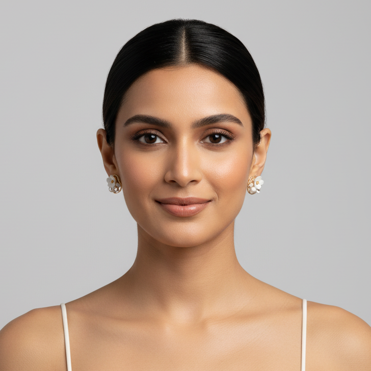 Bling Daisy Earrings