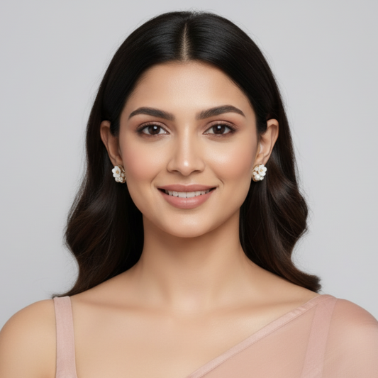 Bling Daisy Earrings