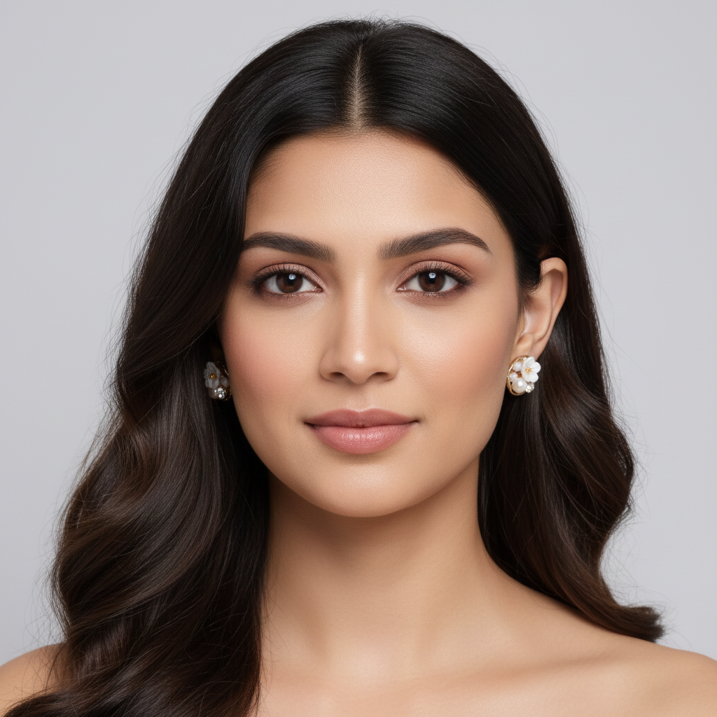 Bling Daisy Earrings