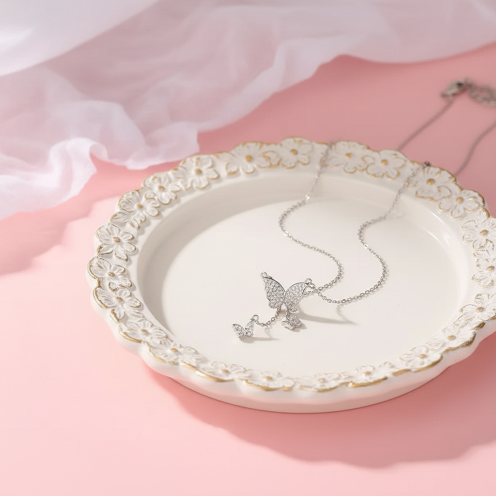 Butterfly Statement Necklace