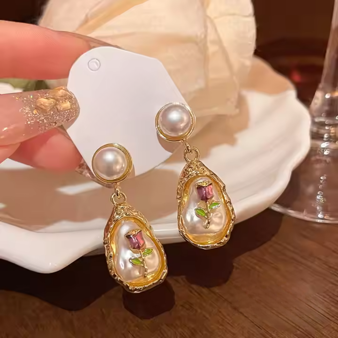 Statement Drop Earrings