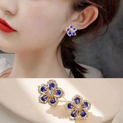 Flower Bling Earrings