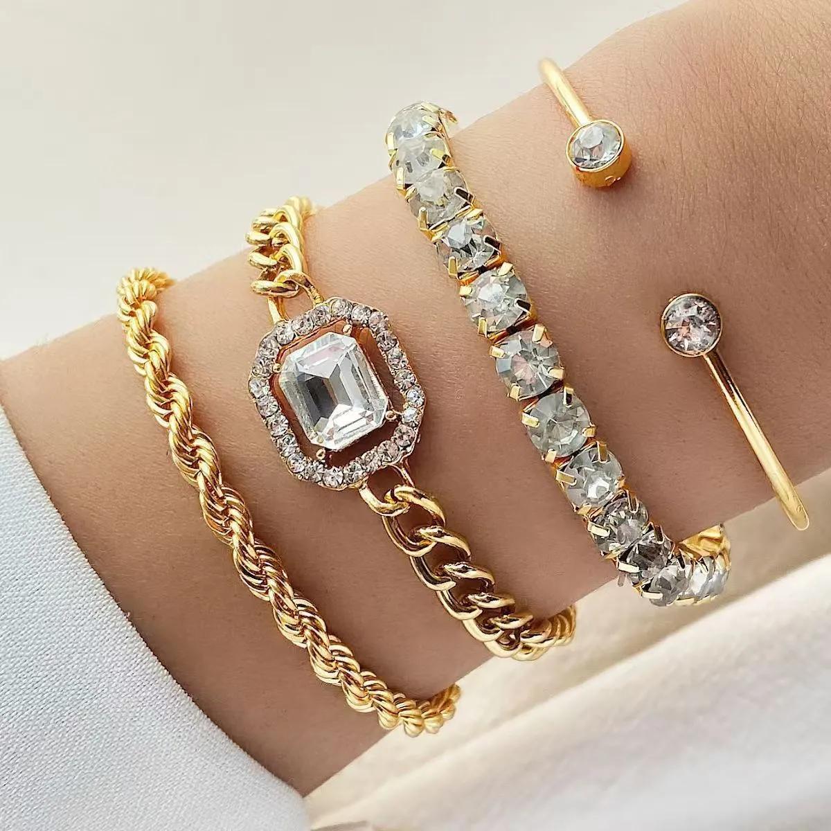 Golden Layered Bracelet
